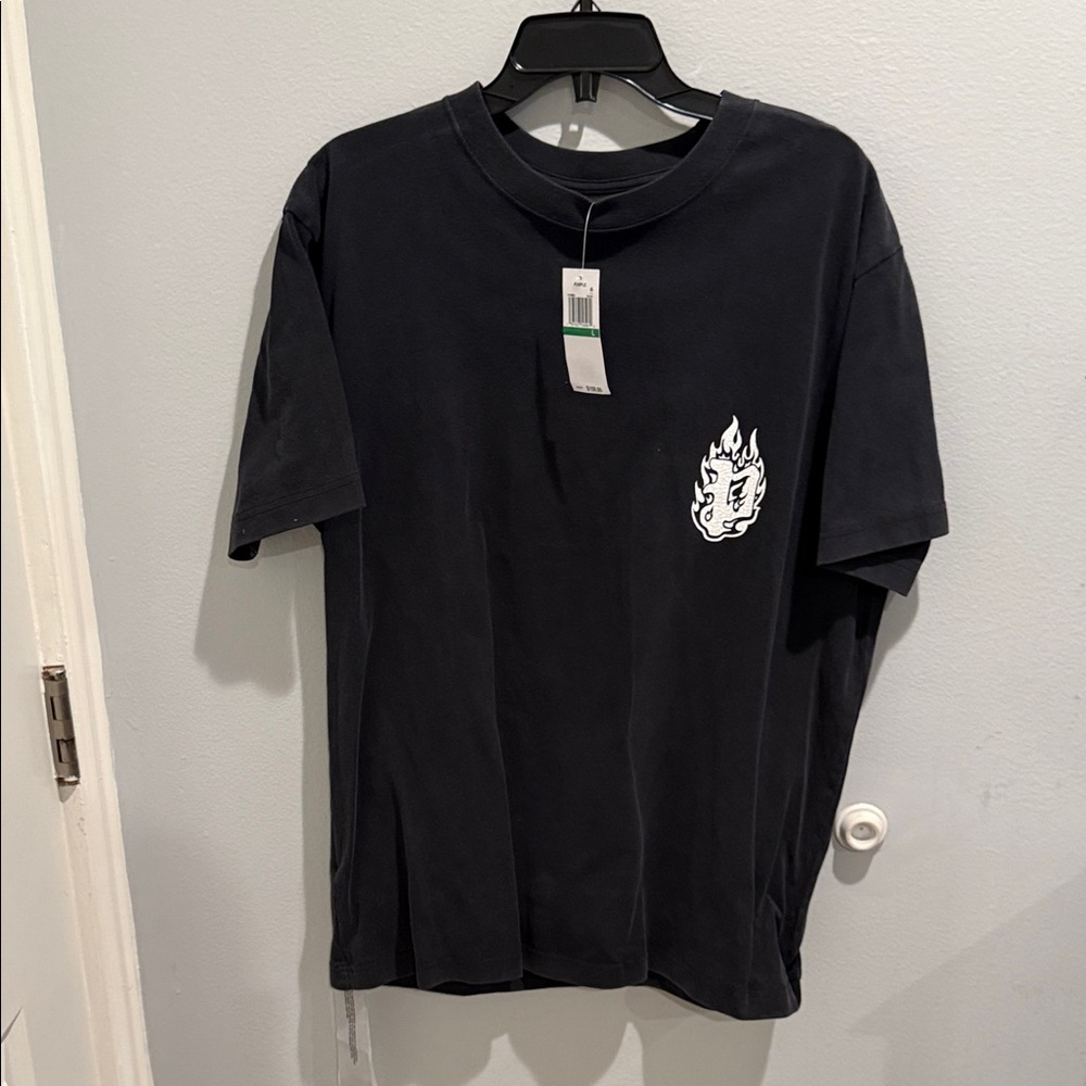 Black Flame Graphic Tee